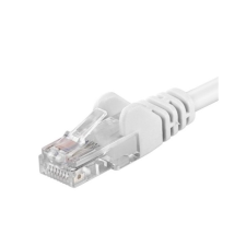 PremiumCord CAT6 Patch Kábel 2m - Fehér (SP6UTP020W) kábel és adapter