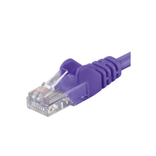 PremiumCord CAT6 Patch Kábel 5m - Lila kábel és adapter