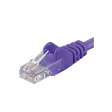 PremiumCord CAT6 Patch Kábel 5m - Lila (SP6UTP050V) kábel és adapter