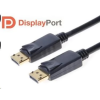 PremiumCord DisplayPort 1.2/1.2a Összekötő Fekete 50cm kport4-005