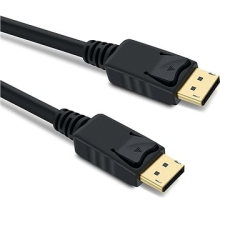 PremiumCord DisplayPort 1,4 M / M összekötő kábel, aranyozott csatlakozók, 1,5 m kábel és adapter