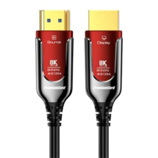 PremiumCord HDMI 2.1 Optikai Összekötő Fekete 20m kphdm21r20 kábel és adapter