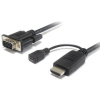PremiumCord HDMI VGA/D-Sub Átalakító Fekete 2m khcon-20