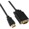 PremiumCord HDMI VGA/D-Sub Átalakító Fekete 2m khcon-50 (khcon-50)
