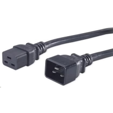PremiumCord IEC Táp Fekete 3m kpsa kábel és adapter