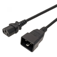 PremiumCord IEC Táp Fekete 5m KPSB5 kábel és adapter