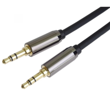PremiumCord Jack Összekötő Fekete 1.5m KJQMM015 kábel és adapter