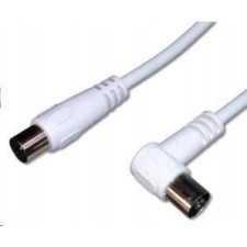PremiumCord Koax Hosszabbító Fehér 1m ktmf01 (ktmf01) kábel és adapter