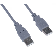 PremiumCord KU2AA5 USB-A apa 2.0 Adat és töltő kábel - Szürke (5m) (KU2AA5) kábel és adapter