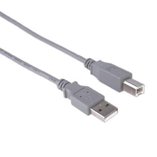 PremiumCord KU2AB3 USB kábel 3 M USB 2.0 USB A USB B Szürke kábel és adapter