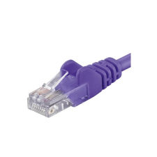 PremiumCord patch kábel utp, cat6, 7m, lila sp6utp070v kábel és adapter