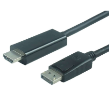 PremiumCord PremiumCord HDMI/DisplayPort 2 M Fekete, Szürke kábel és adapter