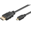 PremiumCord PremiumCord kphdmad5 HDMI kábel 5 M HDMI A-típus (Standard) HDMI D-típus (Micro) Fekete