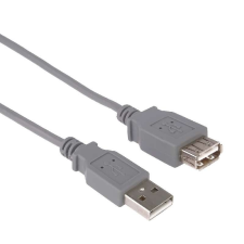 PremiumCord PremiumCord KUPAA02 USB kábel 0,2 M USB 2.0 USB A Szürke kábel és adapter