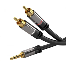 PremiumCord RCA Jack Átalakító Fekete 1.5m kjqcin015 kábel és adapter