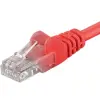 PremiumCord SP6UTP010R hálózati kábel Vörös 1 M Cat6 U/UTP (UTP)