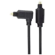 PremiumCord Toslink - Toslink 90°, 2m kábel és adapter
