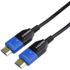 PremiumCord Ultra High Speed HDMI 2.1, AOC szálas kábel, 8K@60Hz, aranyozott csatlakozók, 15 m