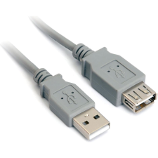 PremiumCord USB Hosszabbító Szürke 50cm kupaa05 (kupaa05) kábel és adapter