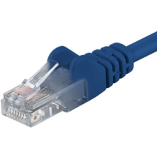 PremiumCord UTP CAT5E Összekötő Kék 2m sputp02B kábel és adapter