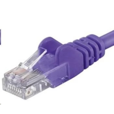 PremiumCord UTP CAT5E Összekötő Lila 1m sputp01V kábel és adapter