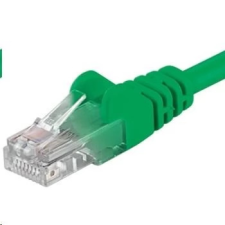 PremiumCord UTP CAT5E Összekötő Zöld 1.5m sputp015G kábel és adapter