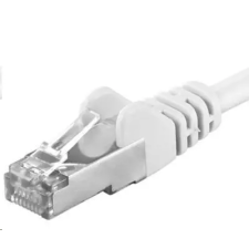 PremiumCord UTP CAT6A Összekötő Fehér 1.5m sp6asftp015W kábel és adapter
