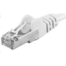 PremiumCord UTP CAT6A Összekötő Fehér 1m sp6asftp010W (sp6asftp010W) kábel és adapter