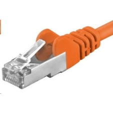 PremiumCord UTP CAT6A Összekötő Narancssárga 7m sp6asftp070E (sp6asftp070E) kábel és adapter