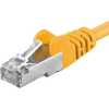 PremiumCord UTP CAT6A Összekötő Sárga 1m sp6asftp010Y (sp6asftp010Y)