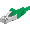 PremiumCord UTP CAT6A Összekötő Zöld 2m sp6asftp020G (sp6asftp020G)