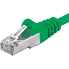 PremiumCord UTP CAT6A Összekötő Zöld 2m sp6asftp020G (sp6asftp020G) kábel és adapter