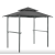 PremiumD Grillező pavilon pulttal 250x241x151 cm sötétszürke