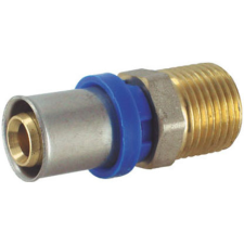  PRESS CSATLAKOZÓ KM 20x3/4&quot; DELTON hűtés, fűtés szerelvény