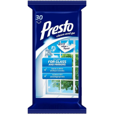 Presto Ablak és tükör tisztító kendő 30 db takarító és háztartási eszköz