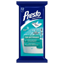 Presto Clean Nedves fürdőlepedő, 72 db / készlet takarító és háztartási eszköz