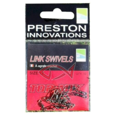 Preston LINK SWIVELS - SIZE 12 horgászkiegészítő