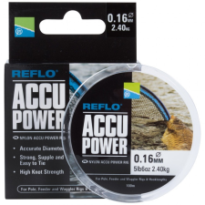 Preston Preston Accu Power Rig Mono Előkezsinór 0.11mm 100m horgászkiegészítő