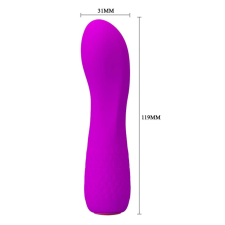 Pretty Love Adam Purple - lila, mini vibrátor vibrátorok