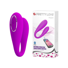 Pretty Love August - akkus, okos G-pont és csiklóvibrátor (pink) vibrátorok