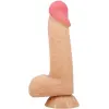  PRETTY LOVE - CSÚSZÓ BŐR SOROZAT REALISZTIKUS DILDÓ CSÚSZÓ BŐR TAPADÓKORONGGAL 20,6 CM