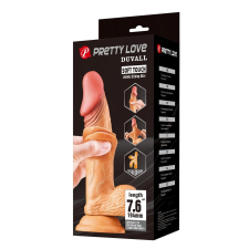 Pretty Love Duvall 7,6" Dildo Flesh műpénisz, dildó