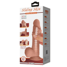 Pretty Love Sliding Skin 8.1" Brown műpénisz, dildó