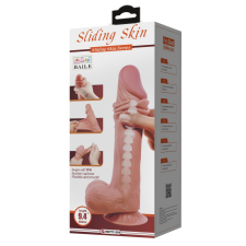 Pretty Love Sliding Skin 9.4" Brown műpénisz, dildó