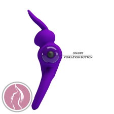 Pretty Love Vibrant Penis Ring 3 Purple péniszgyűrű