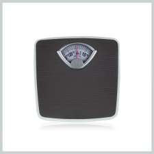 PRETTY UP Mechanikus személymérleg , 130 kg, fekete 66132016 mérleg