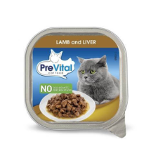 Prevital alutálka macska bárány-máj – 24×100 g macskaeledel