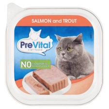 Prevital alutálka macska lazac-pisztráng – 100 g macskaeledel