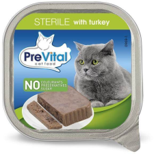 Prevital alutálka macska pulyka steril – 4×100 g macskaeledel