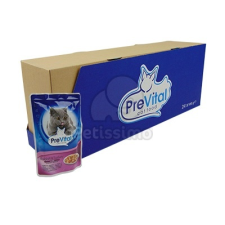 PreVital PreVital zselés alutasak nyúllal és pulykával 24 x 100 g macskaeledel